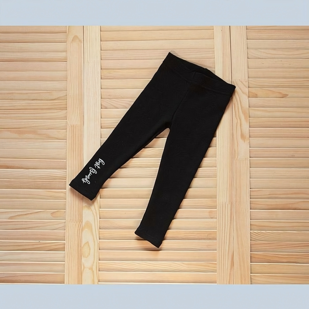 Леггинсы,рибана начес,черн.,р.98(BS-KIDS)арт.3031.2