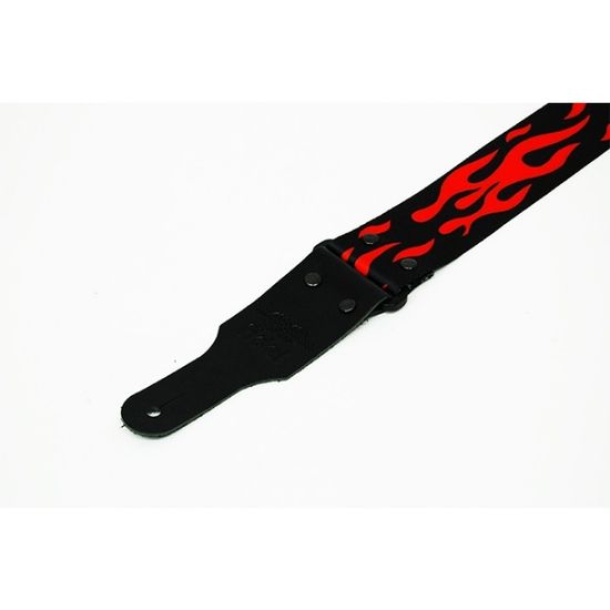 FL40170PA PolyArt Ремень для гитары, полиэстер, китайский огонь, Fidel