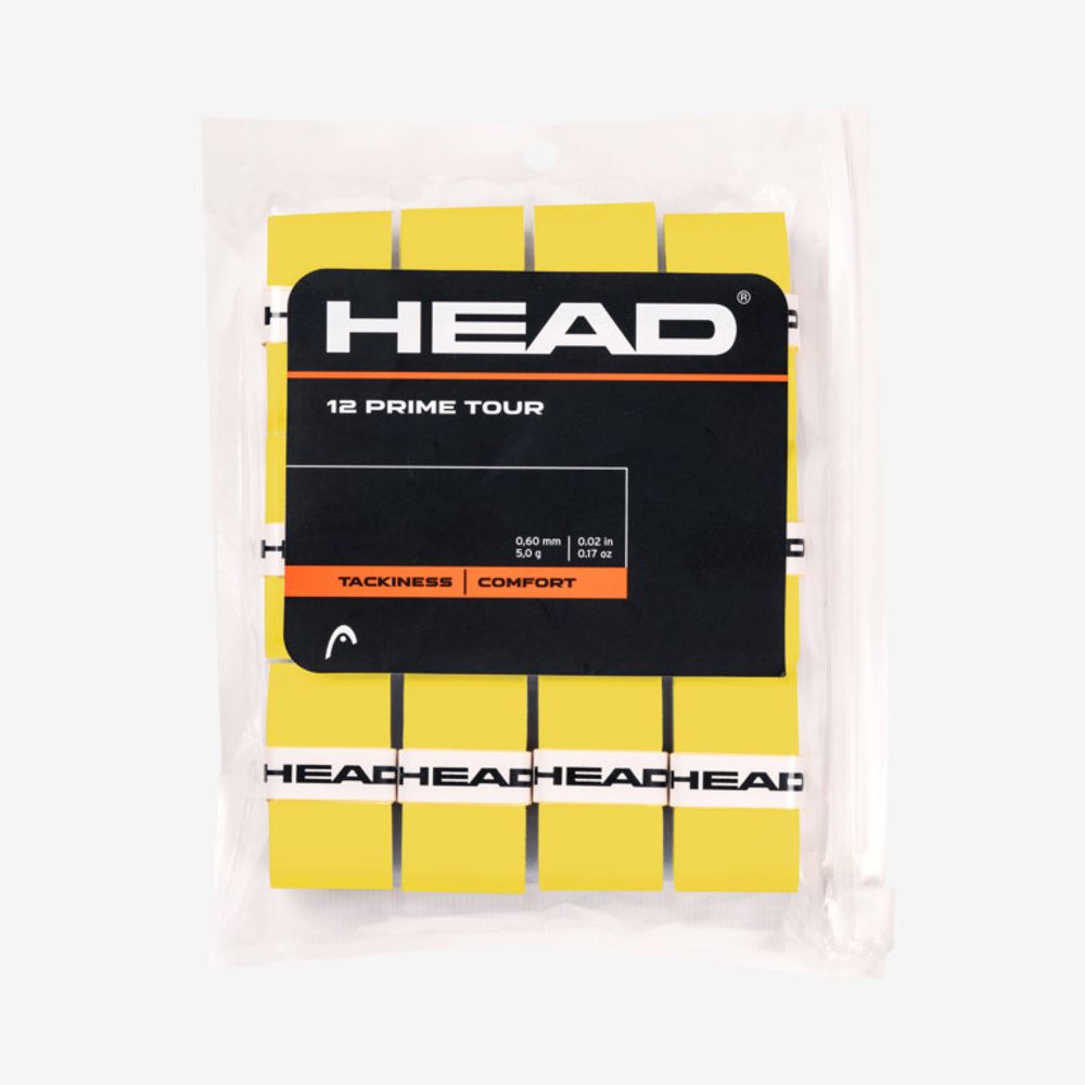 Аксессуары для тенниса Намотка овергрип HEAD PRIME TOUR 12 .
