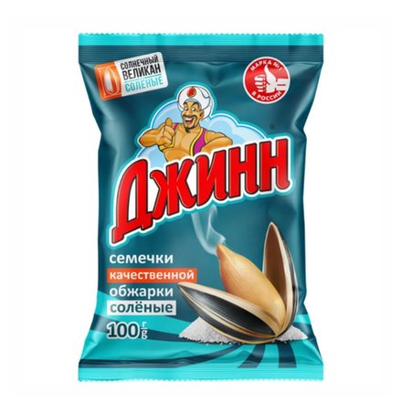 Семечки Джинн Великан с солью 100 гр