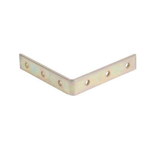 Уголок крепежный узкий 100х20х100х3 мм желтый ШК