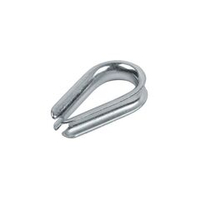 Коуш для стальных канатов 6 мм DIN 6899А SteelRex 2 шт