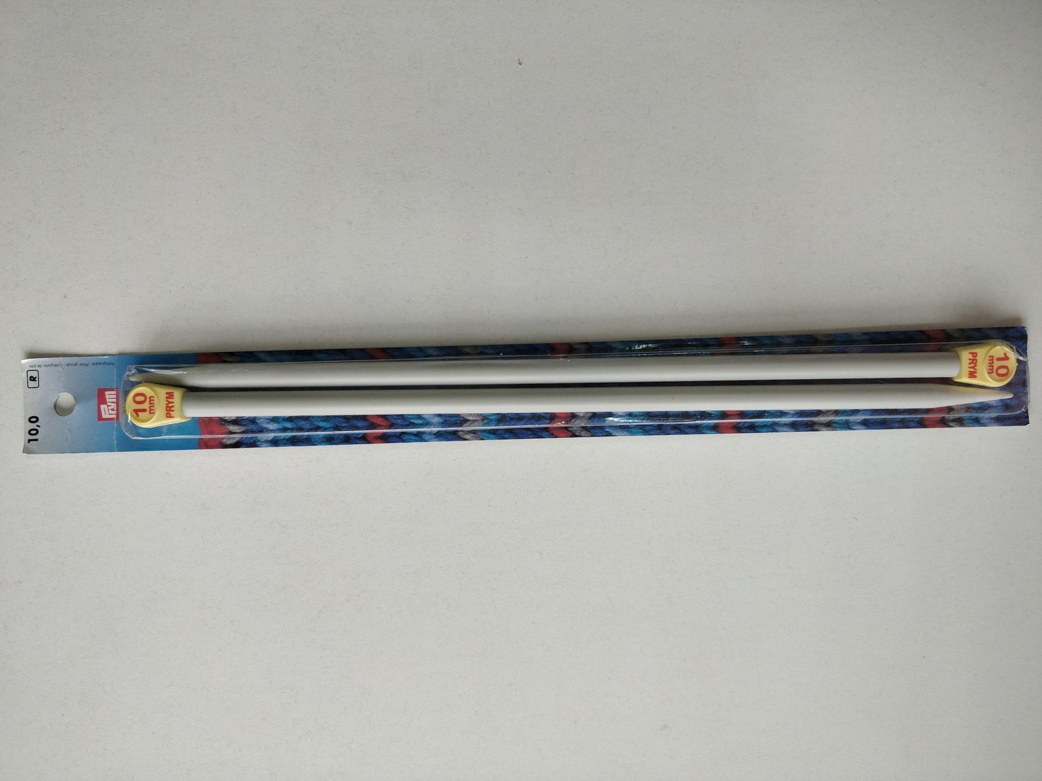 Prym прямые спицы 35см пластик