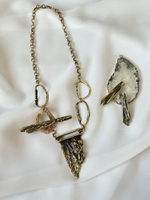 серьги бронза кора