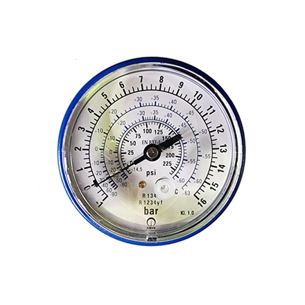 Манометр -1/+15 бар, диаметр 80 мм, аксиальный, для установок Handy/Clever Evolution