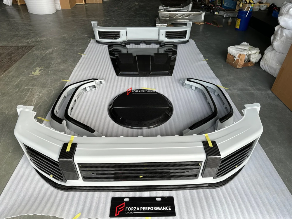 Карбоновый обвес для Mercedes-Benz G-Class W463A/W464 G63 / G550 2018+ Мерседес Гелик гелентваген