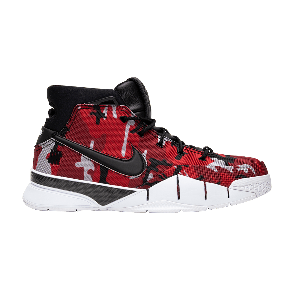 Кроссовки Undefeated X Nike Zoom Kobe 1 Protro Red Camo (Santa Monica)