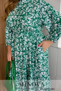 Платье 2495-зеленый Minova
