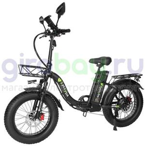 Электровелосипед Syccyba F11 Pro Dual 48V/23Ah (полный привод) - Черный обод фото №1