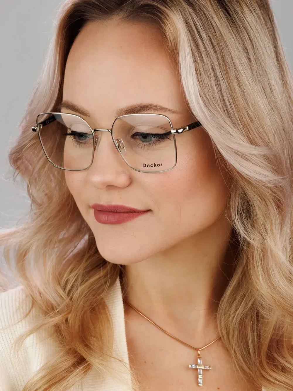 Оправа для очков женская брендовая металл