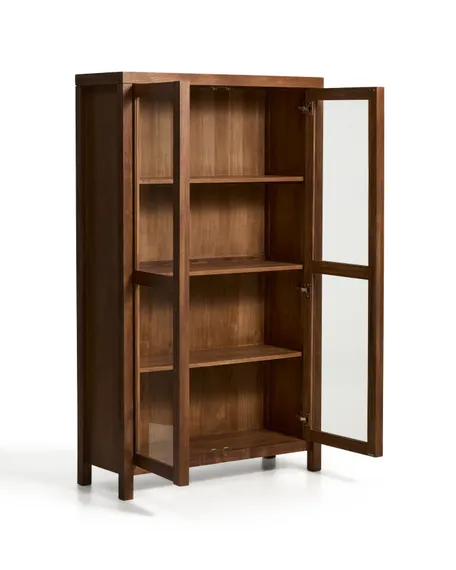 Витрина Norani 185х110 см, массив акации