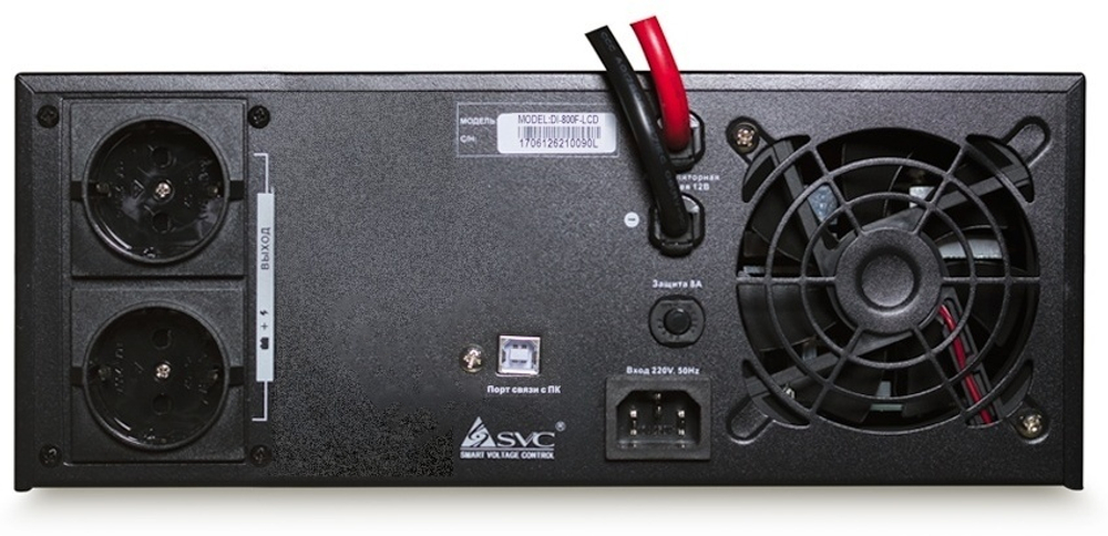 Источник бесперебойного питания SVC DI-800-F-LCD