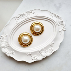 Клипсы с жемчугом