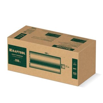 KRAFTOOL DIAMOND 200 мм (450 мм, 1 1/4″, лазерная сварка сегментов), Алмазная Коронка по железобетону (29825-200)