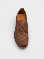 Лоферы на шнуровке