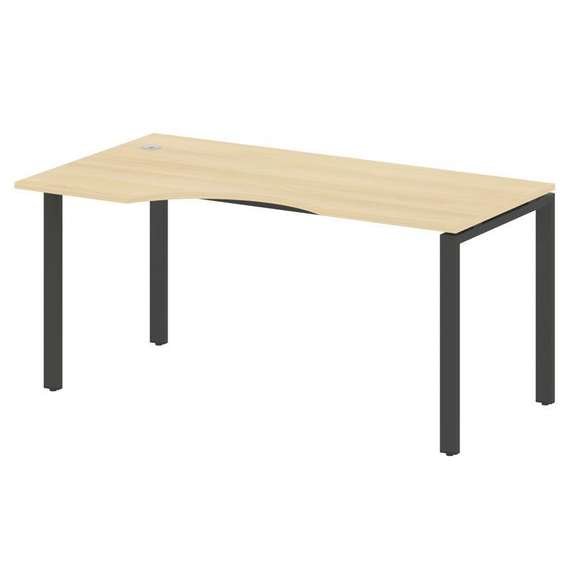 Метал Систем Стол криволинейный левый на П-образном м/к БП.СА-1 (L)  1600*900*750