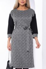 Платье "Греция" (дымчато-серое) П8254 LT Collection (Акция)