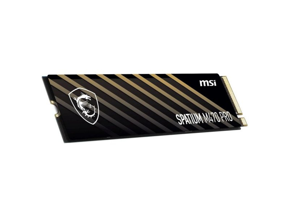 SSD накопитель MSI Spatium M470 PRO 2ТБ, M.2 2280, PCIe 4.0 x4, NVMe [S78-440Q990-P83]