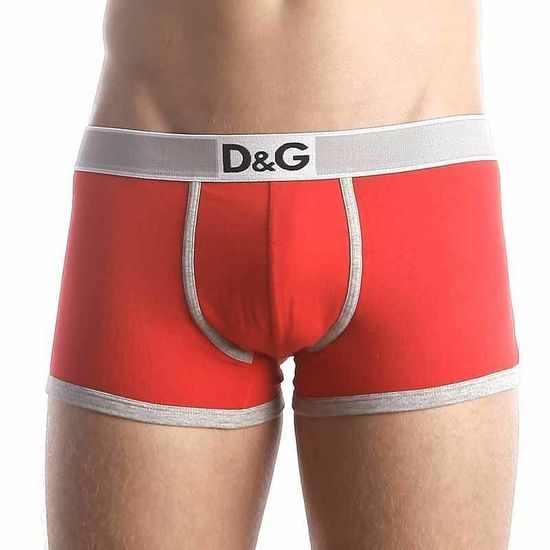 Мужские трусы боксеры красные D&G Red Boxer