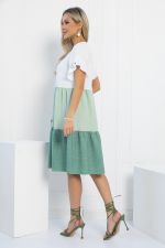 Платье Летний поцелуй (зеленое) П15791-12М LT Collection