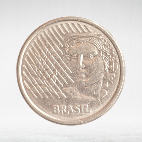 Brasil, 5 Centavos, 1995, VF