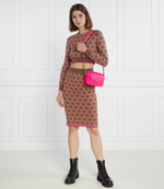 Кожаная сумка-мессенджер GATE CAMERA CASE RECYCLED NYLO Pinko - розовый(101513 A11Q)