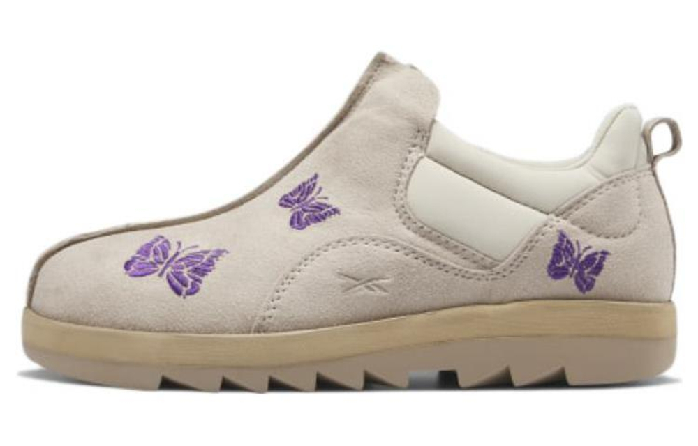 Кроссовки Needles X Reebok Beatnik Moc "Beige Purple"