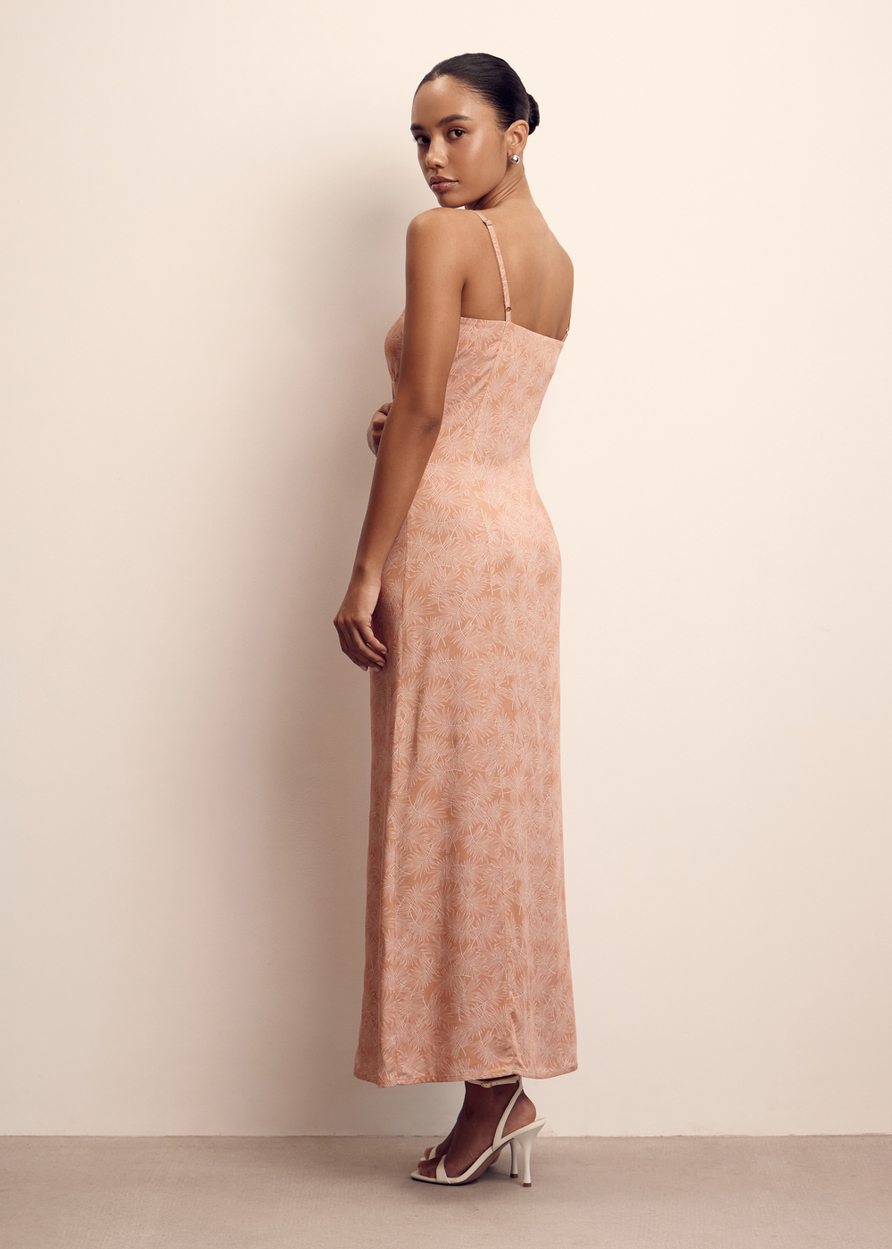 Платье SANDRA, персиковый