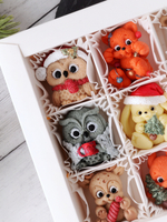 Сладкий новогодний подарок "Новогодняя сказка" #1 / Конфеты ручной работы