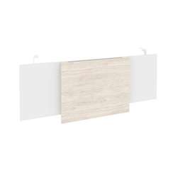 Onix Direct Царга стола руководителя O.M-CSR-3 Белый Бриллиант/Денвер Светлый/Металл Белый 1140*450*