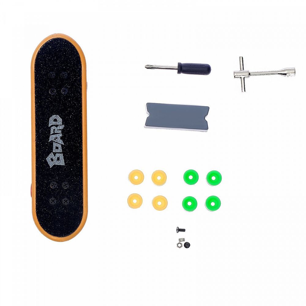 Скейтпарк: трамплин Квотерпайп и фингерборд