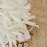 Искусственная белая елка «White Charm» (ветки из пампасной травы) от 2,1 м до 2,4 м