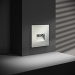 Розетка телевизионная встраиваемая VOLTUM S70 TV+RJ45 кат. 6, (сталь)