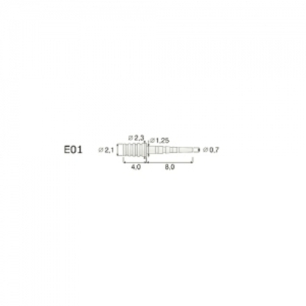 Анкерный стекловолоконный штифт IKS-E01-V
