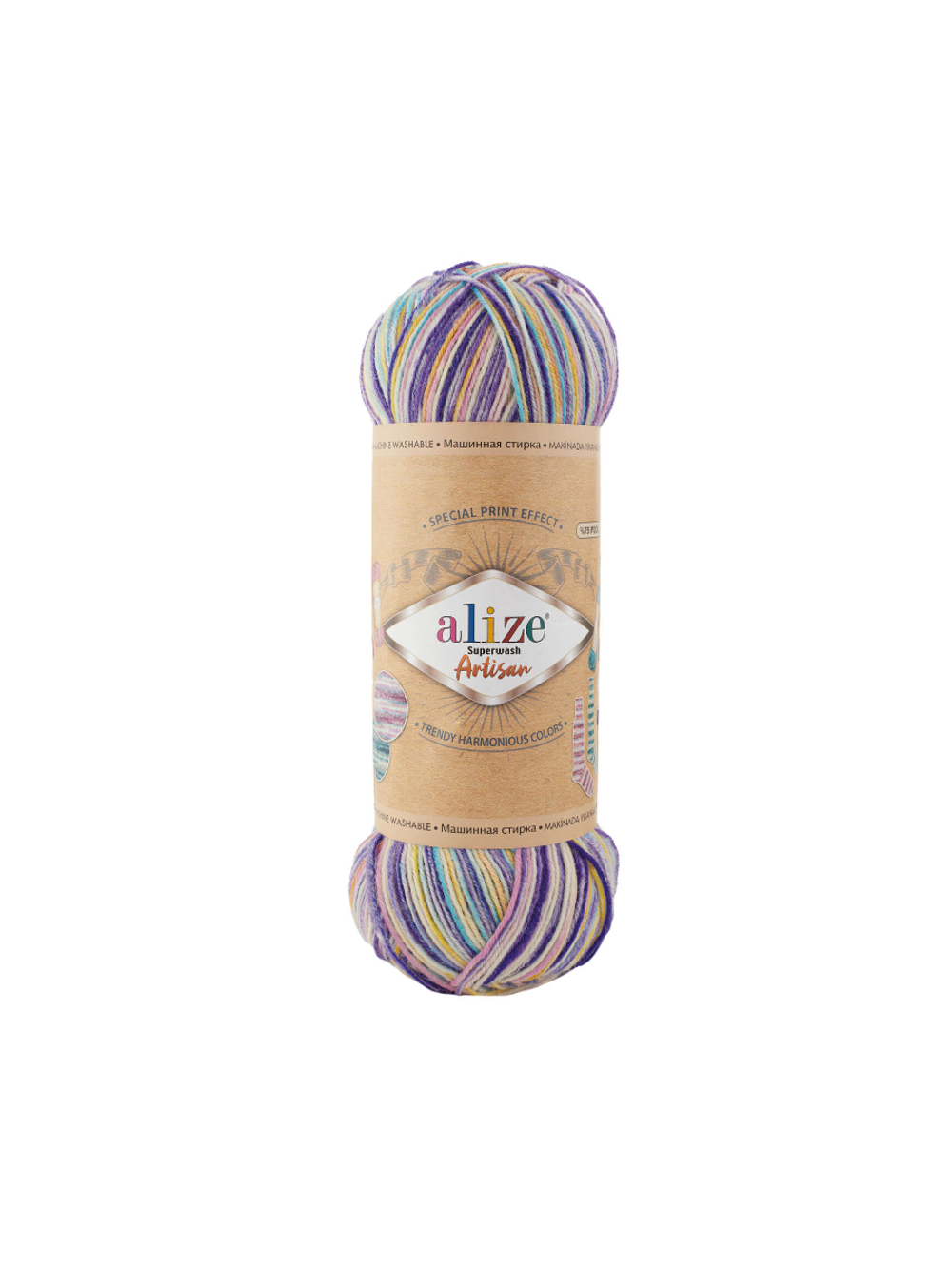 Пряжа Superwash Artisan, 100г, 420м, 75%шерсть, 25%полиамид (цена за 1 шт)