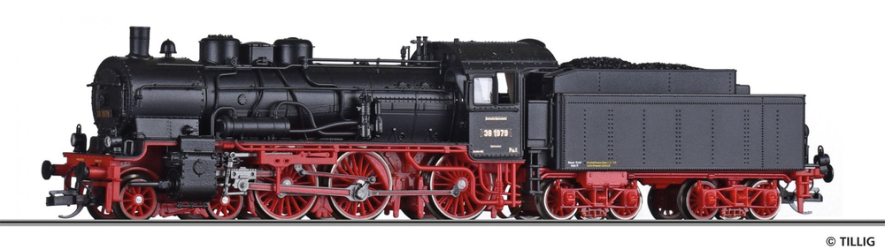 Паровоз BR 38.10, DRG, Ep.II