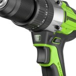 Дрель-шуруповерт аккумуляторная GREENWORKS GD24DD60 ударная, 24V, АКБ 4Ач и ЗУ 3704107CUB