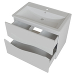 Тумба д/ванной "Лайф-70" подвесная  под раковину Марго-70 (MIXLINE) (ПВХ)