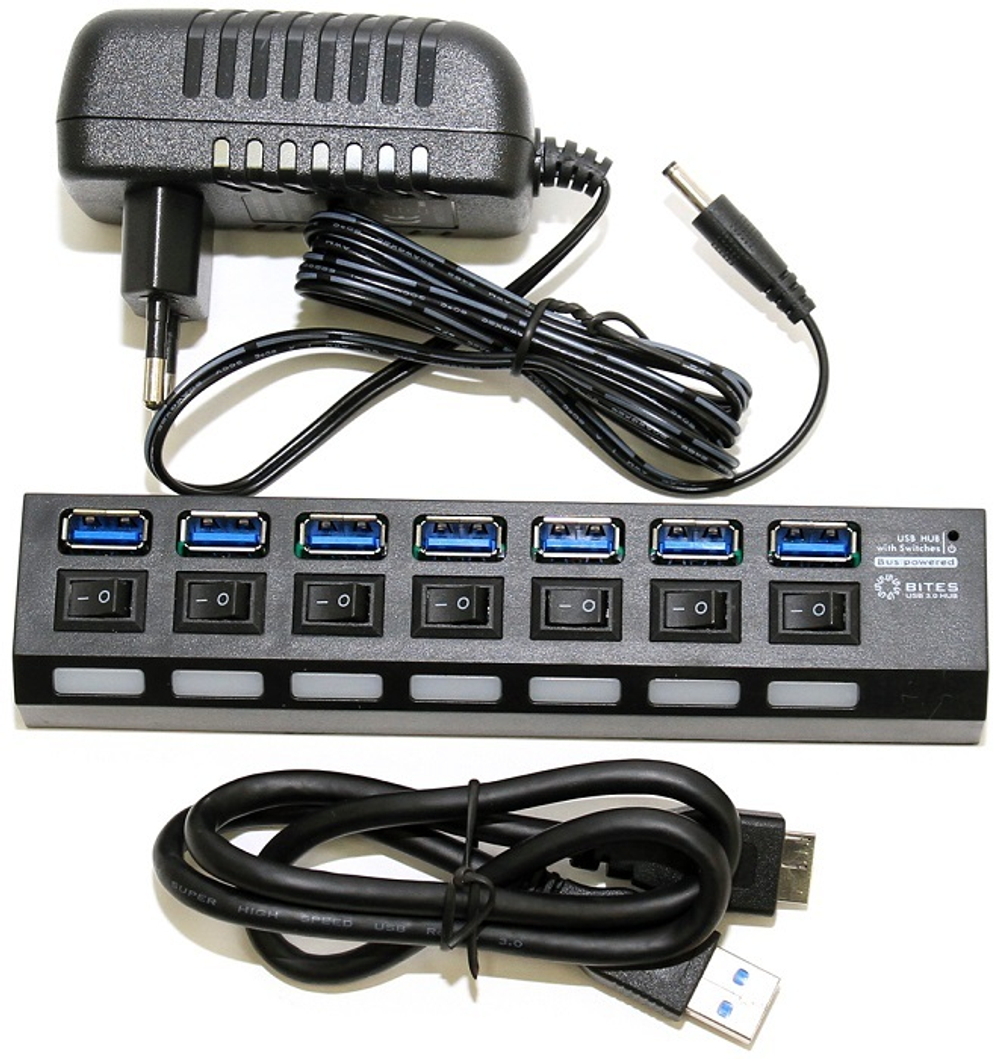 Концентратор  5bites HB37-303PBK