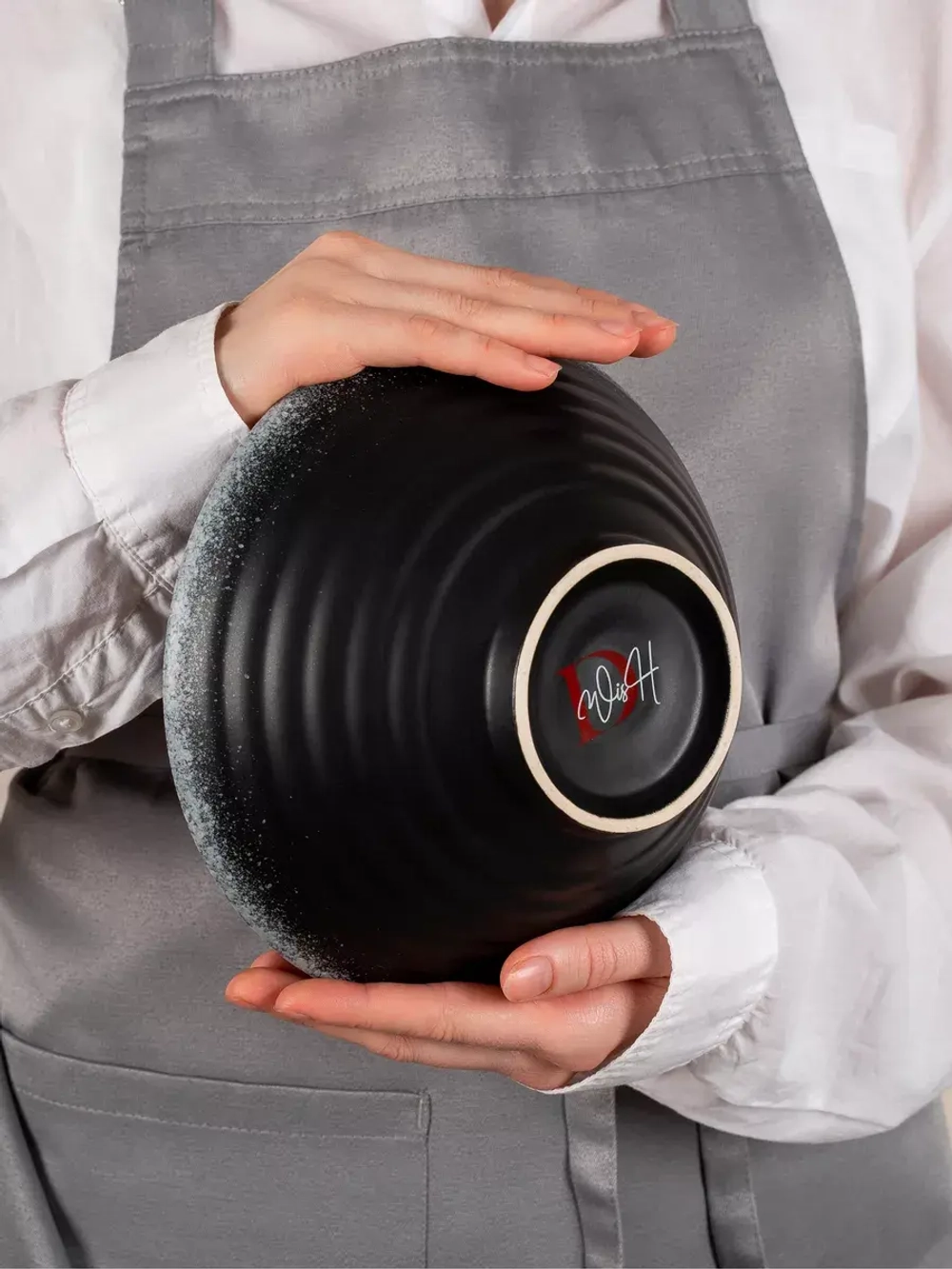 Набор посуды 2 тарелки глубокие фарфор салатник 20 см