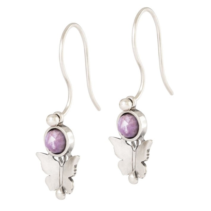 Серьги "Поцелуй бабочки"