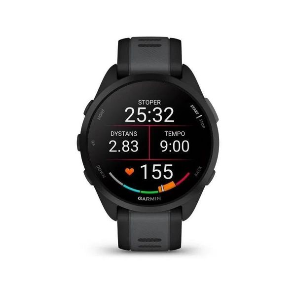Умные часы Garmin Forerunner 165, Черный | Black (010-02863-20 | 010-02863-AC)