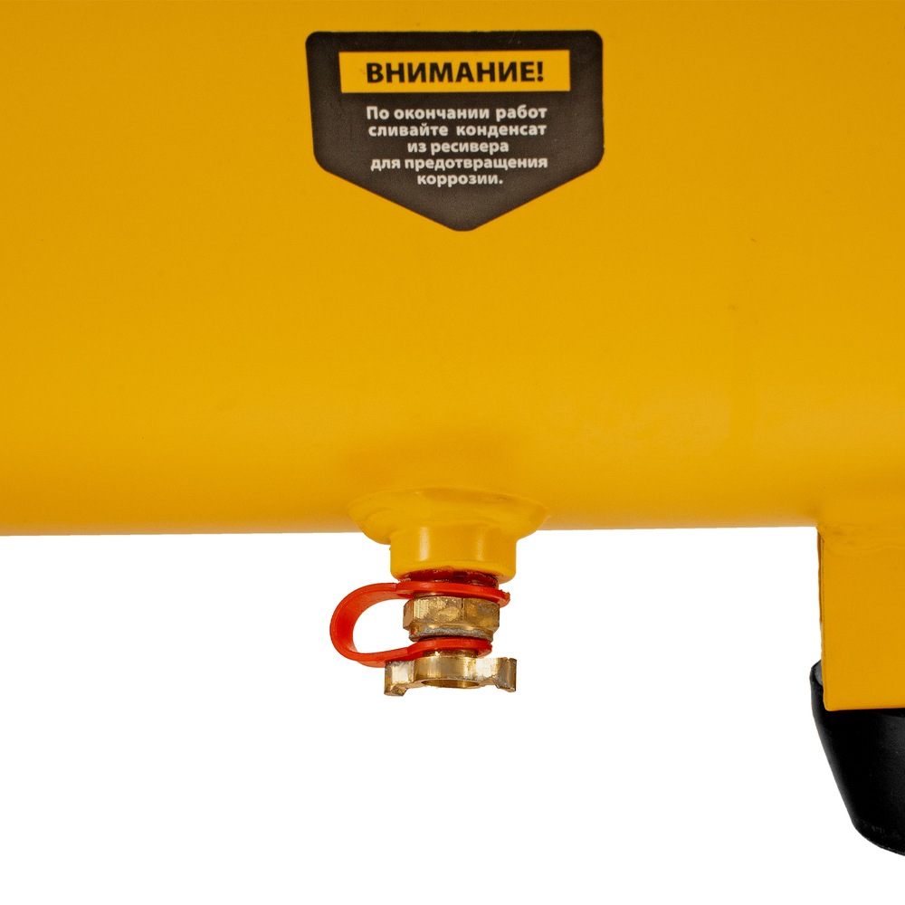 Компрессор DLS950/24 безмаслянный малошумный 950 Вт, 165 л/мин, ресивер 24 л Denzel