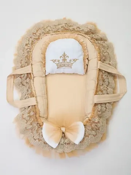 кокон для новорожденного гнездышко