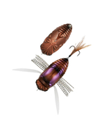 Воблер DUO Realis Dekashinmushi, CCC3233 Sunset Moth, 75 мм, 32,5 г, плавающий, кроулер