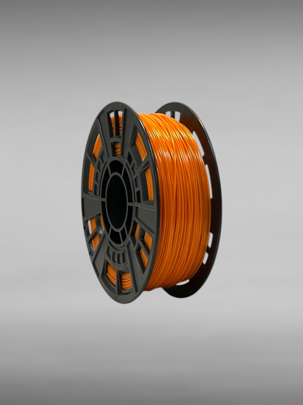 Пластик для 3D принтера PETG Оранжевый 1 кг. Катушка