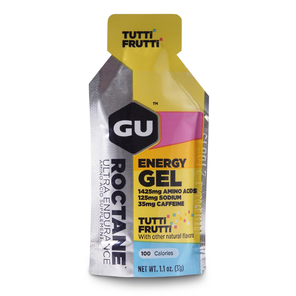 Гель энергетический GU ROCTANE ENERGY GEL (тутти-фрутти), 32г 4шт