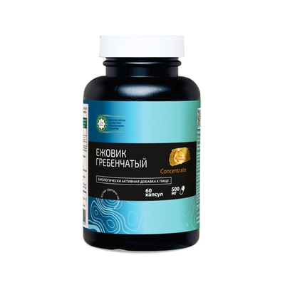 Концентрат Ежовик гребенчатый, 60 капсул