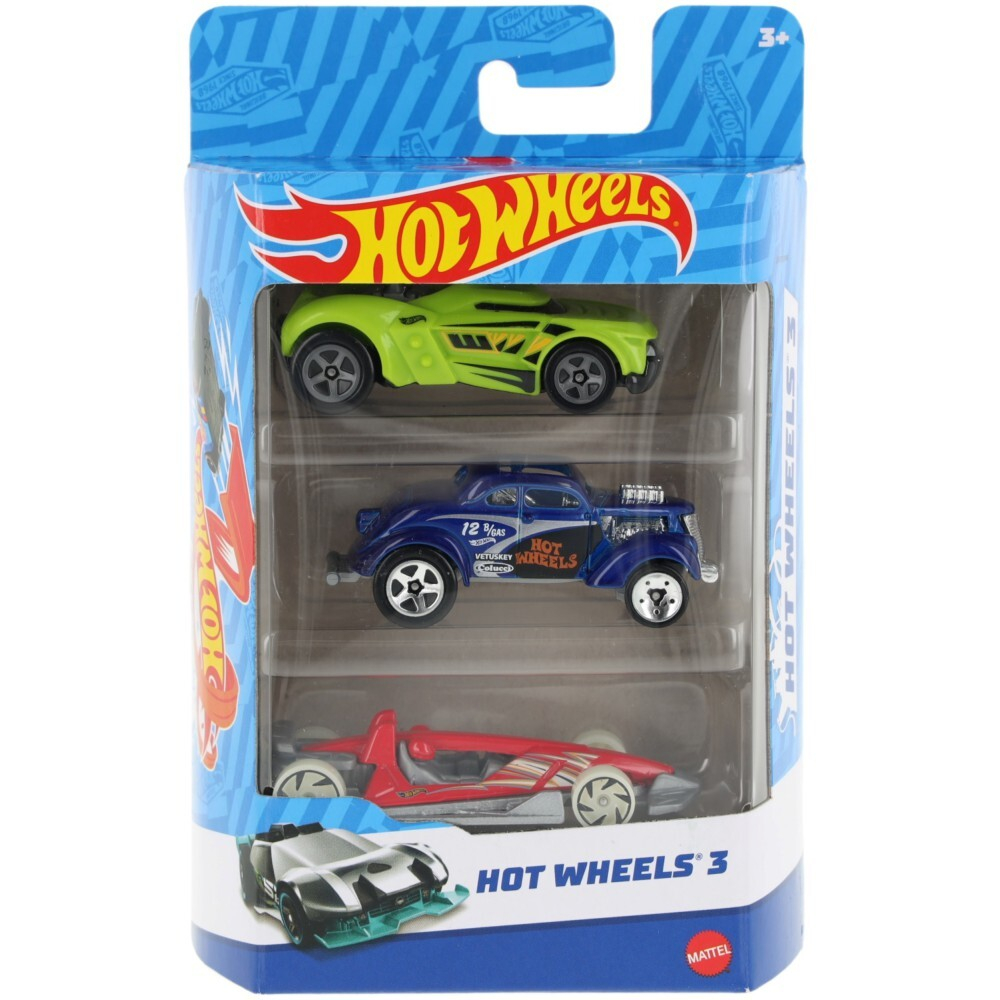 Hot Wheels - Маленькие машинки 3 шт K5904 77 / артикул   K5904 77  / GTIN 027084425611