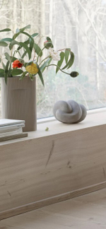 Ваза MUUTO керамика/terracotta 230х85х350h коллекция Ridge